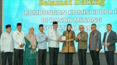 Gubernur Sumbar Minta Dukungan Komisi II DPR RI Desak TKD Segera Cair