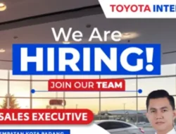 Sales Executive Toyota Intercom – Tunjukkan Semangat dan Skill Komunikasimu!