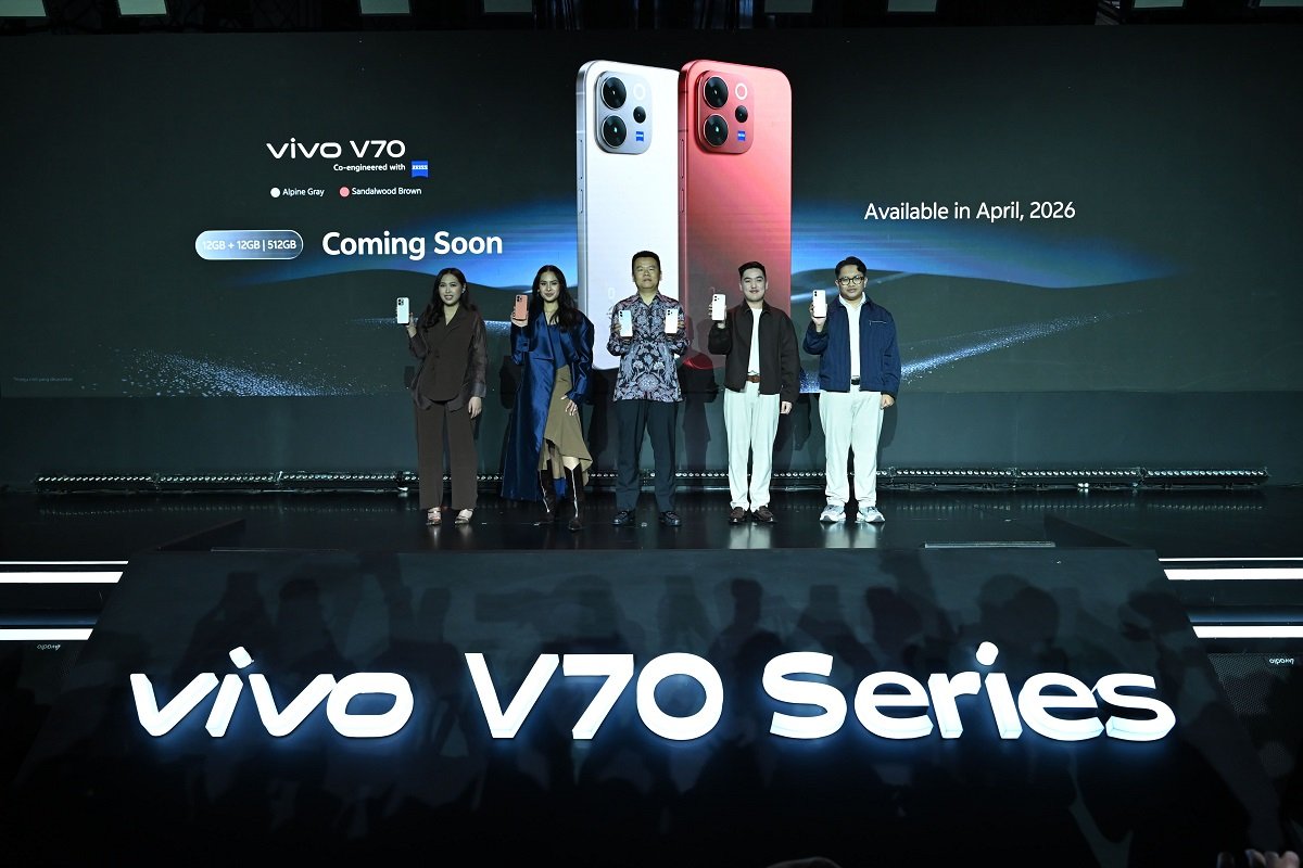 Vivo resmi meluncurkan V70 Series di Indonesia.