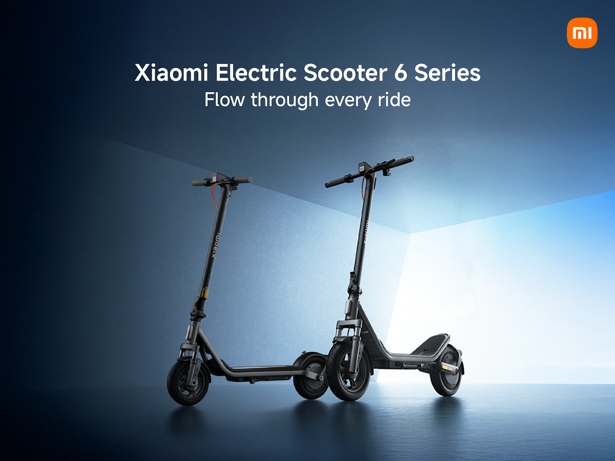Xiaomi Electric Scooter 6 Series.