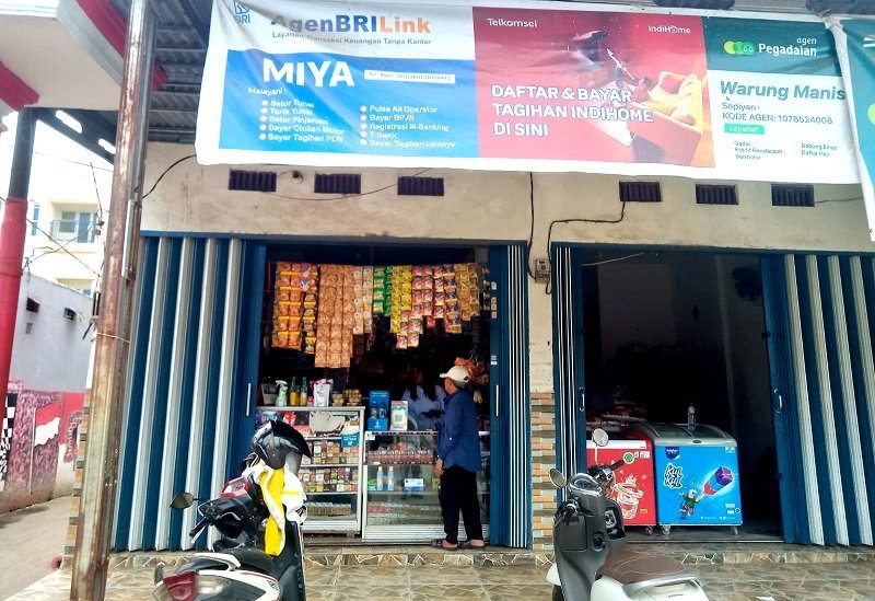 BRILink Agen Miya di Kota Palembang.
