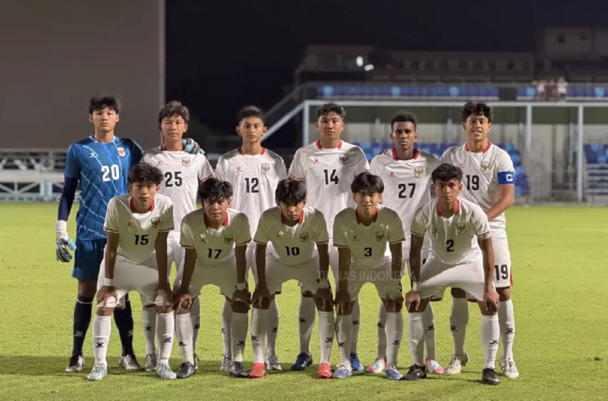 Simak jadwal siaran langsung Timnas Indonesia U-17 vs Timnas China U-17 di Piala Asia U-17 2026.