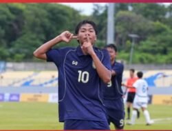 Thailand U-17 Tunjukkan Kelas, Filipina Tak Berkutik di Sidoarjo