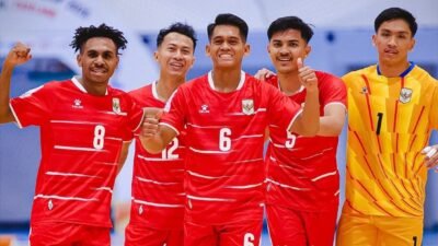 Simak klasemen sementara Grup B Piala AFF Futsal 2026 kelar matchday pertama di mana Timnas Futsal Indonesia menjadi pemuncak.