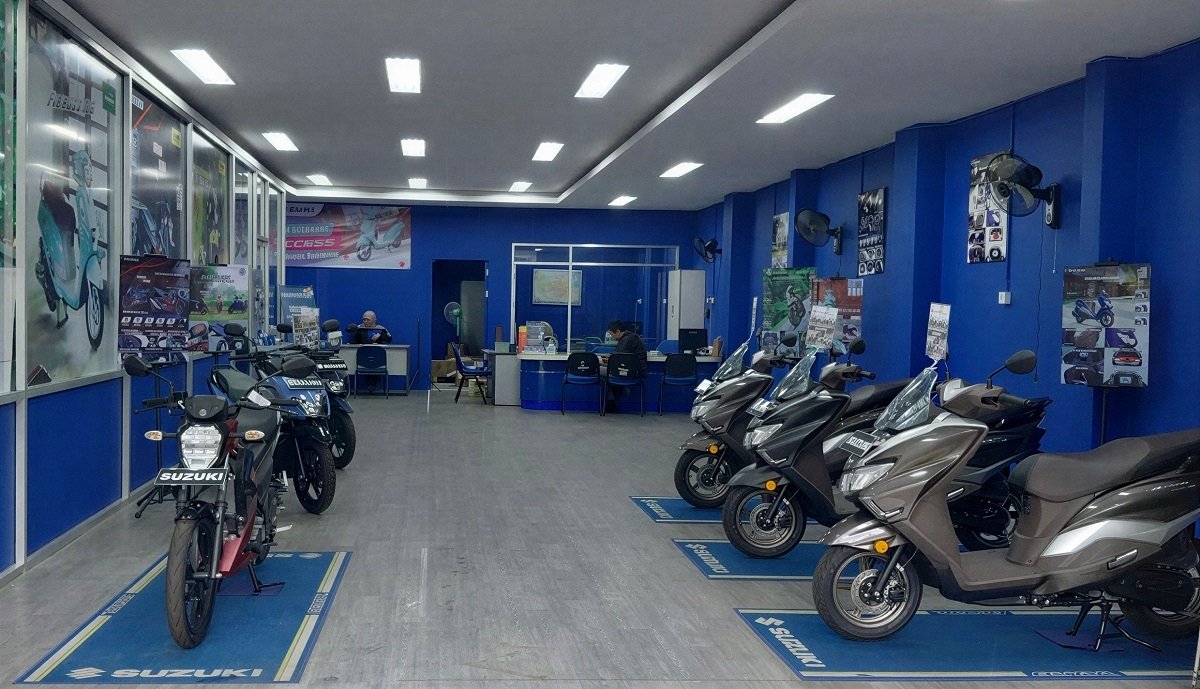 Suzuki Ekspansi Pasar Sepeda Motor, Buka 5 Diler Sekaligus.