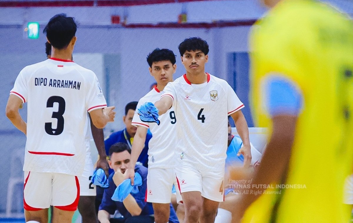 Simak adu ranking FIFA Timnas Futsal Indonesia vs Timnas Futsal Vietnam jelang semifinal Piala AFF Futsal 2026.