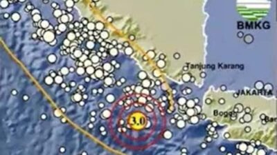Gempa Dangkal Guncang Tanggamus, BMKG Imbau Data Masih Dapat Berubah