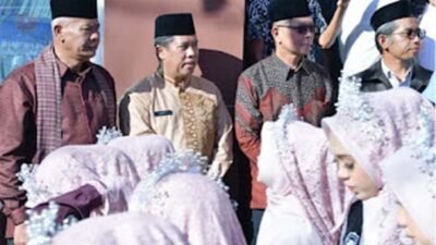 157 Santri Ikuti Khatam Al-Qur’an Alek Nagari Padang Lua, Agam.