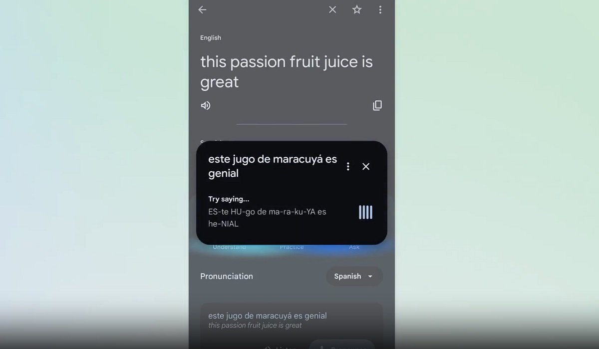 Google Translate meluncurkan fitur Pronunciation Practice.