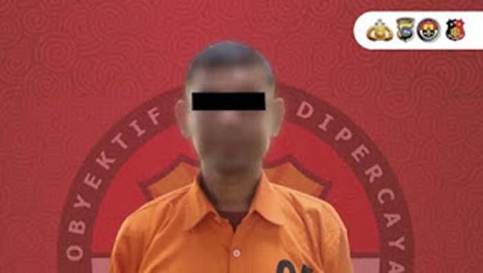 Kepolisian berhasil menangkap seorang pria berinisial R (42).