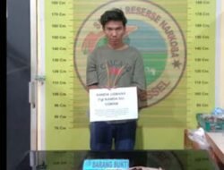 Polres Pesisir Selatan Tangkap Mahasiswa Diduga Pengedar Ganja di Lengayang