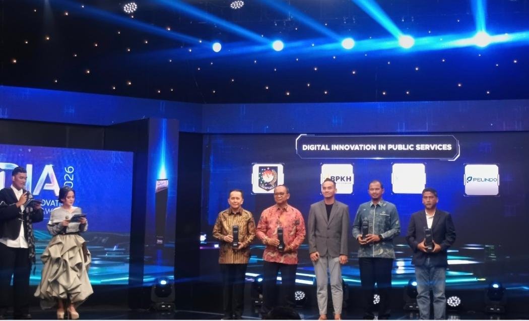 BPS menyabet penghargaan dalam kategori Digital Innovation In Public Services, Digital Innovation Awards 2026.