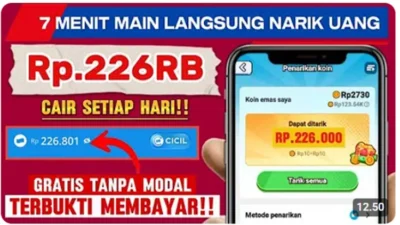 Terbukti Membayar! Ini 2 Game Penghasil Uang Tanpa Modal yang Cair ke DANA Rp225 Ribu dalam Sehari!