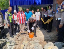 Program Sosial Ditlantas Polda Sumatera Barat Hadirkan Hunian Layak bagi Warga Kurang Mampu