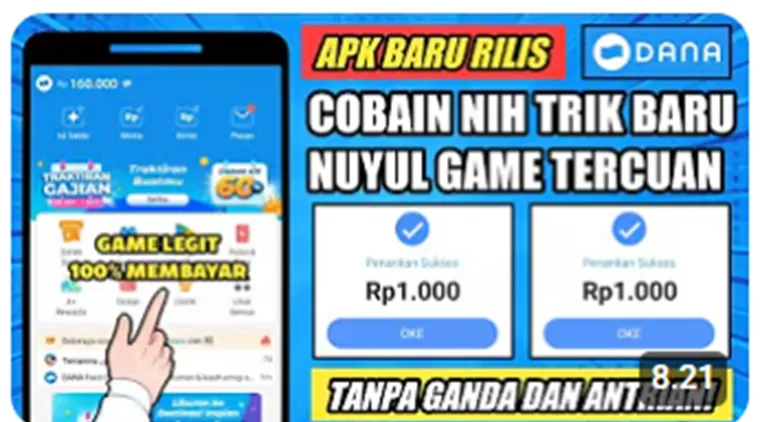 Mudah Banget! Begini Trik Mendapatkan Uang Lewat Game Tanpa Undangan Teman.
