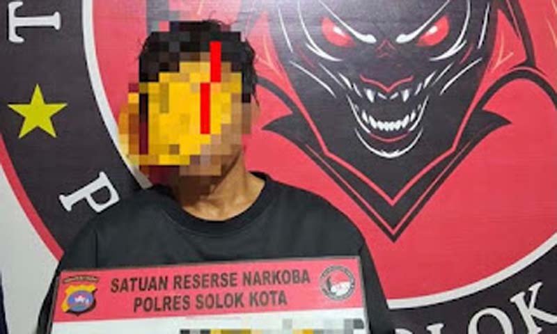Residivis Kembali Diamankan Polisi di Solok