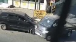 CCTV Rekam Aksi Tabrak Lari Xenia di Bondowoso