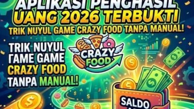 Aplikasi Game Penghasil Uang 2026, Crazy Food Viral, Benarkah Bisa Cair ke DANA?