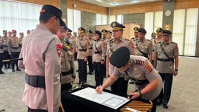 Polda Sumbar Gelar Sertijab Pejabat Utama dan Kapolres