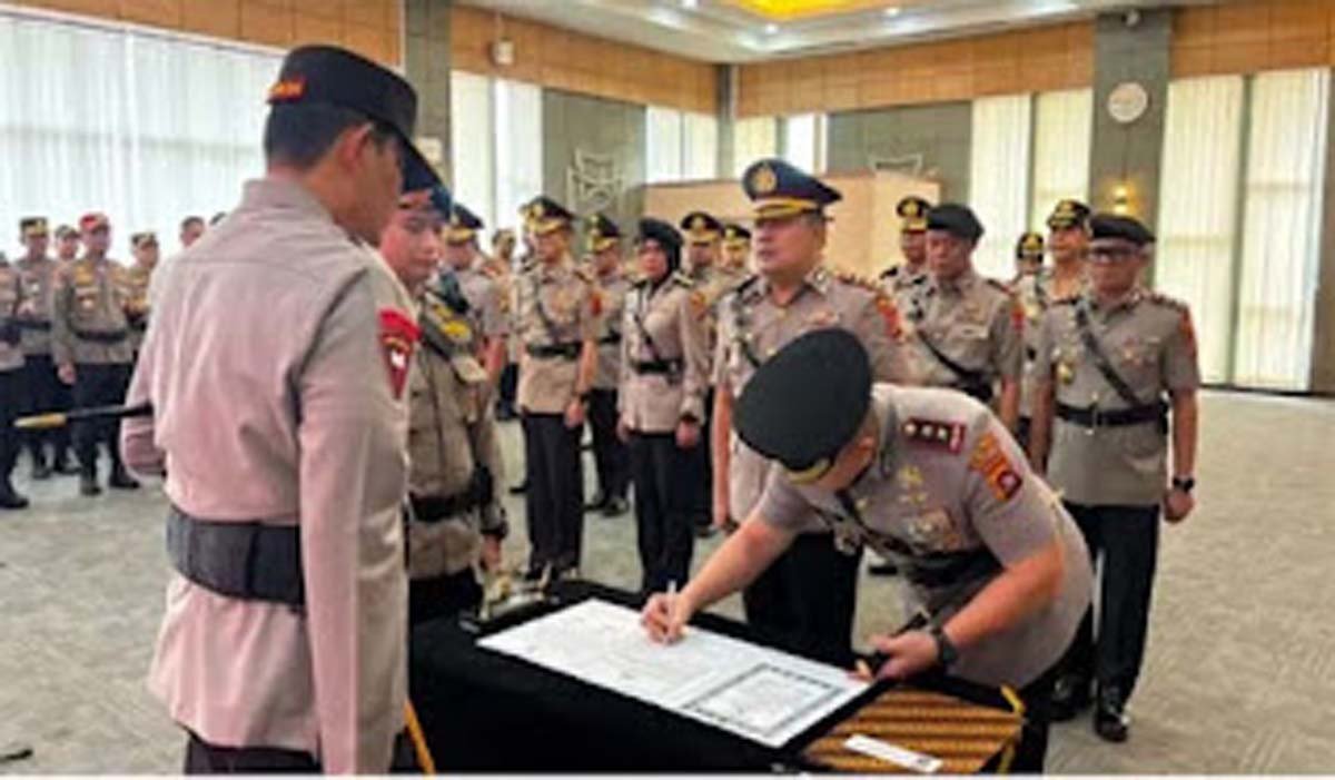 Kapolda Sumatera Barat Irjen Pol. Djati Wiyoto Abadhy, Sertijab.
