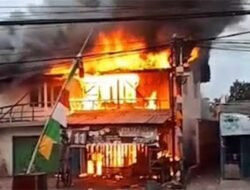 Kebakaran Ruko di Bandar Lampung, Kerugian Capai Ratusan Juta
