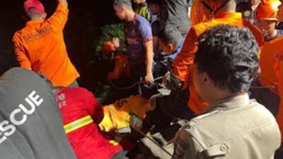 Truk Pengangkut CPO Masuk Jurang di Indarung, Evakuasi Korban Berlangsung Dua Jam