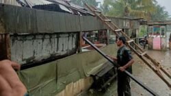 Angin Puting Beliung Hantam Simpang Robet, Satu Rumah Rusak Parah Tak Bisa Dihuni