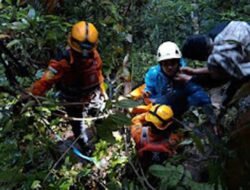 Detik-Detik Evakuasi Mobil Terperosok di Kelok Sembilan, Korban Berhasil Dikeluarkan