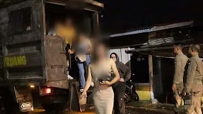 Tim Gabungan Tertibkan Tempat Hiburan, 9 Orang Terjaring
