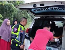 Pengendara Honda CBR Tewas di Jalur Dua Sungai Rumbai