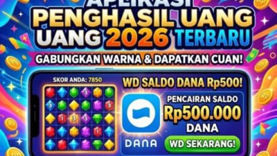 Cara Dapat Saldo DANA dari Game Merge, Aplikasi Penghasil Uang 2026