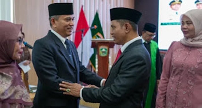Gantikan Jefrizal, Masheri Yanda Boy Jabat Pj Sekda Kabupaten Solok.