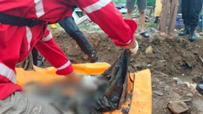 Polisi Evakuasi Tengkorak dari Sawah Agam
