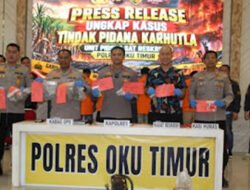 Enam Tersangka Karhutla Ditahan Polisi