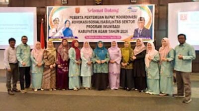 Ketua TP PKK Agam Jadi Narasumber Rakor Advokasi dan Sosialisasi Program Imunisasi 2026.