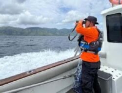 Basarnas Lampung Temukan Nelayan Terjebak di Tengah Laut