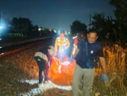 Dini Hari di Jalur Rel, Perempuan Tanpa Identitas Tewas Disambar KA Parcel