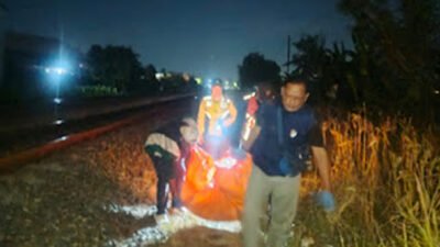 Dini Hari di Jalur Rel, Perempuan Tanpa Identitas Tewas Disambar KA Parcel