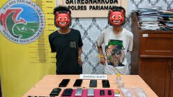 Dua Terduga Pengedar Sabu Masuk Bui