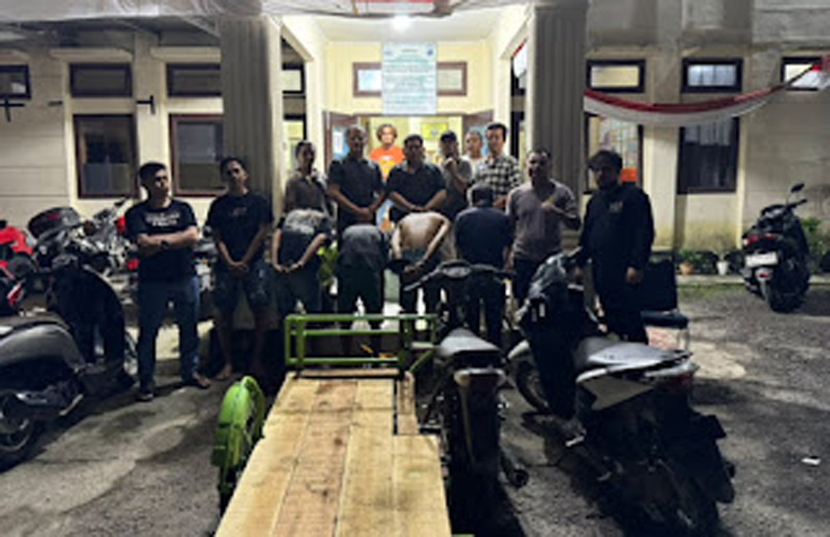 Polisi Gulung Jaringan Curanmor dan Penadah di Aur Malintang