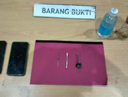 Dua Pria Diamankan Bersama Barang Bukti Sabu