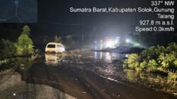 Galodo Terjang Arosuka, Pengendara Dialihkan