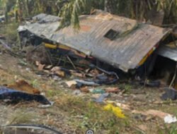 Kecelakaan Tunggal Bus, 2 Penumpang Tewas