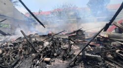 Puluhan Motor dan Alat Pertanian Terbakar di Pessel