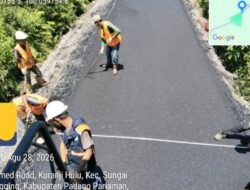 Rp5,24 Miliar Digelontorkan, Jalan Padang Pariaman Diuji