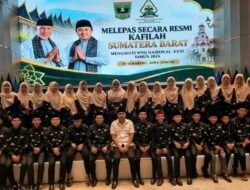 Wagub Vasko Lepas Kafilah Sumbar Ikuti MTQ Nasional Ke-XXXI, Target Masuk Lima Besar