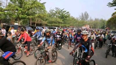 Lautan Goweser Serbu Pariaman, Sport Tourism Mulai Meledak Ekonomi Rakyat Bergerak
