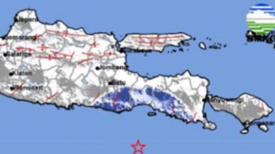 BMKG Catat Gempa M4,6 di Perairan Lumajang