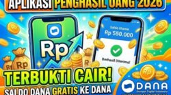 Game Penghasil Uang 2026 dengan Hadiah Saldo DANA