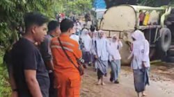 Truk CPO Terguling, Polisi Berlakukan Buka-Tutup Lalu Lintas